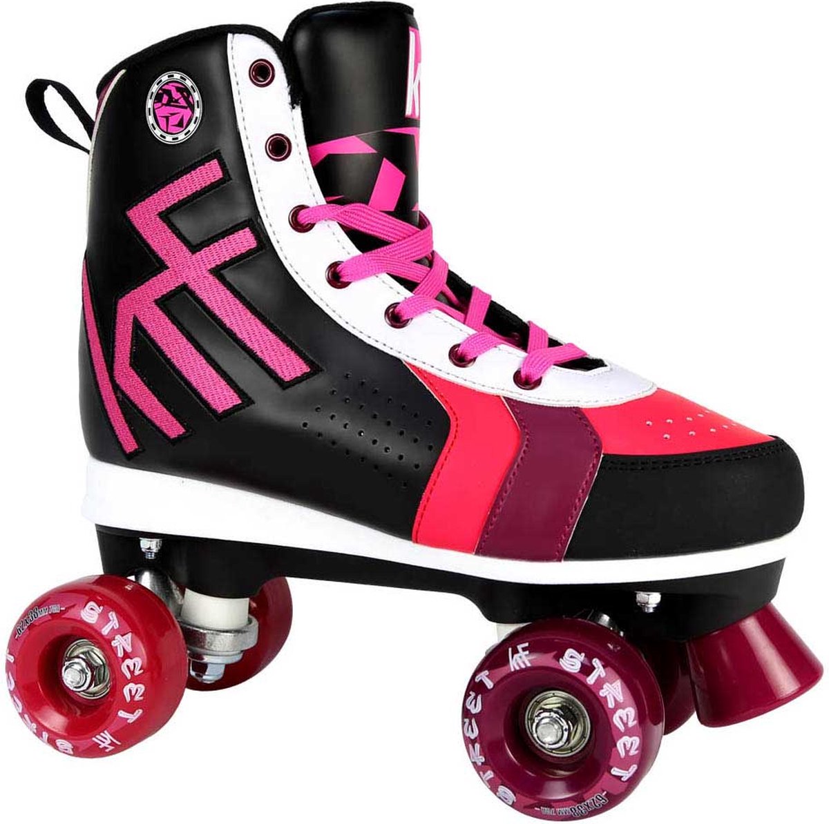 krf street roller rolschaatsen roze eu 38 man vrouw
