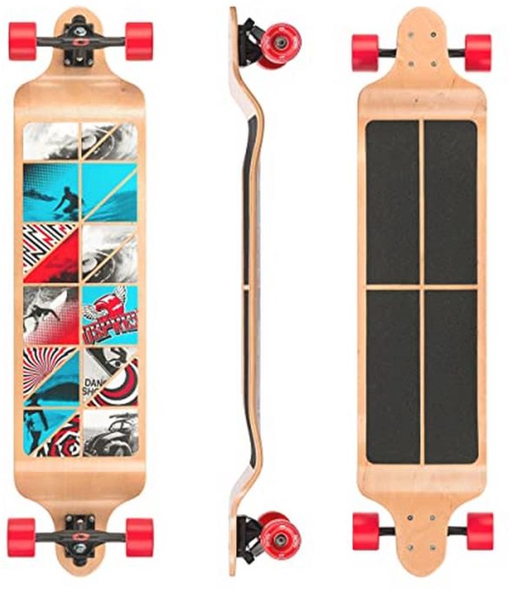Longboards Twin Tip - Compleet Skateboard voor Beginners en Gevorderden Longboard kopen online