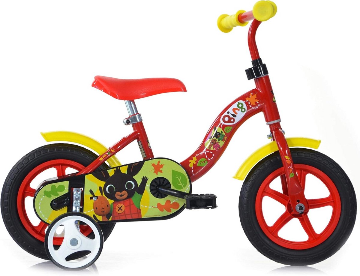 Loopfiets 10 inch Rood voor Jongens en Meisjes (3-4 Jaar) zonder Rem Kinderfiets kopen online