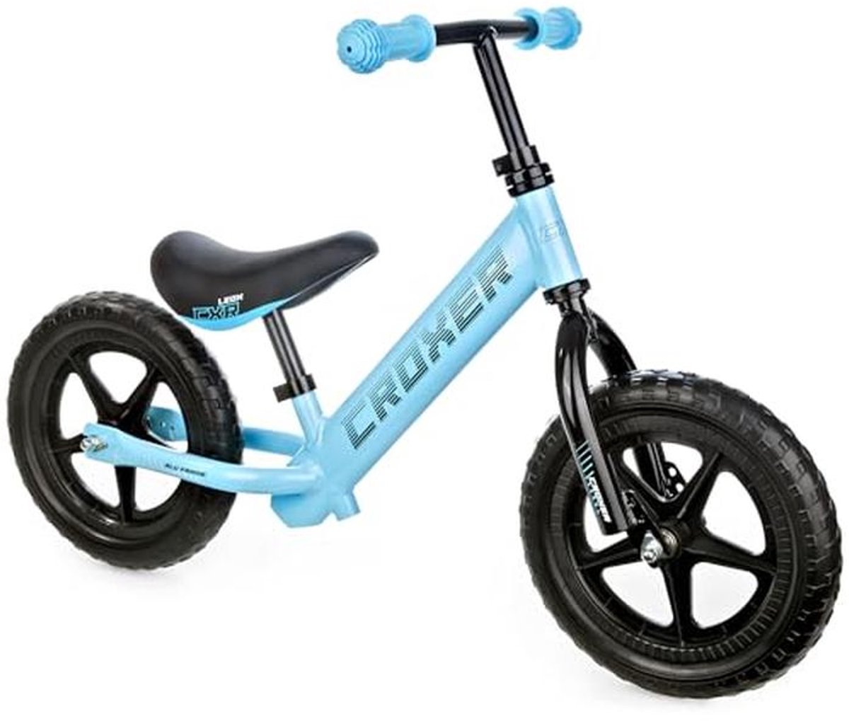 loopfiets voor kinderen ultralicht en verstelbaar 12 inch met rubberen handgrepen
