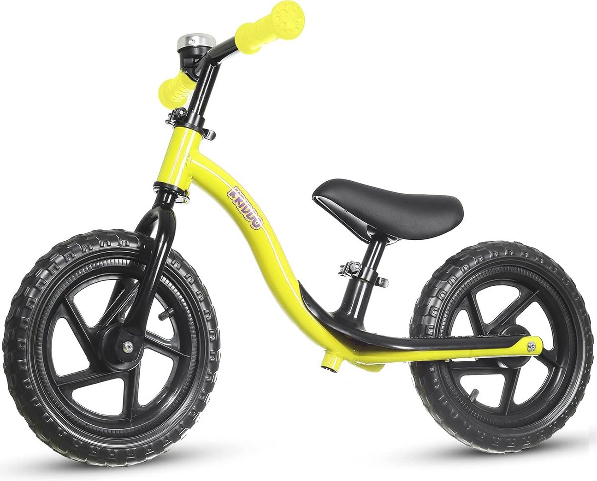 Loopfiets voor peuters van 18 maanden tot 5 jaar - Interactieve duwfiets met stabiliteit en voetsteun - Veilig rijden voor jongens en meisjes Loopfiets kopen online