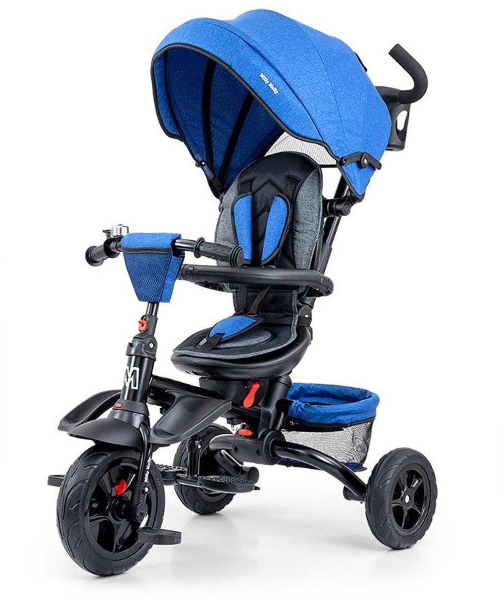 milly mally 6in1 stanley marineblauwe driewieler