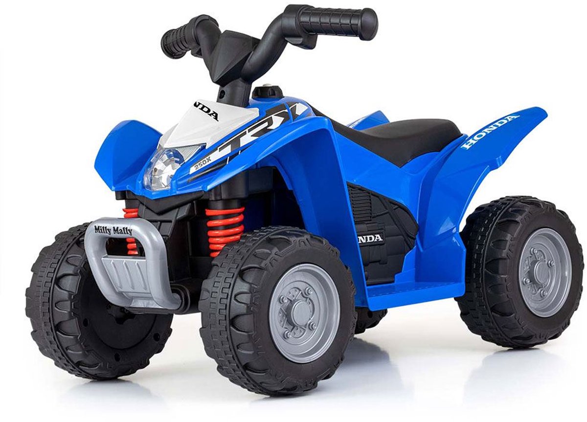 milly mally honda atv elektrische quad blauw