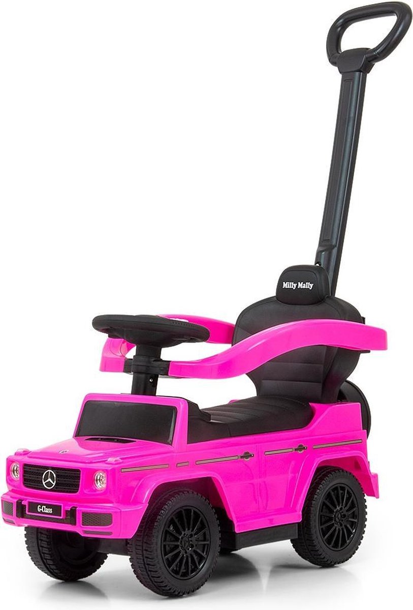 Milly Mally Voertuig Mercedes G350d Junior 94 Cm Staal Roze Loopauto kopen online