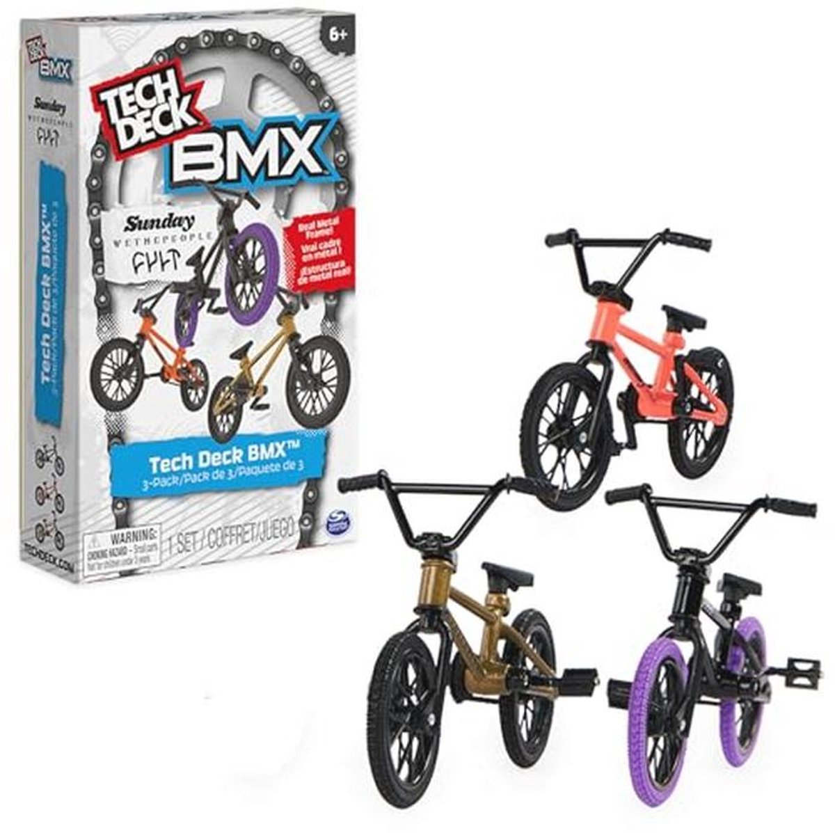 Mini BMX Finger Bikes 3-pack voor verzamelaar en trickster Kinderfiets kopen online