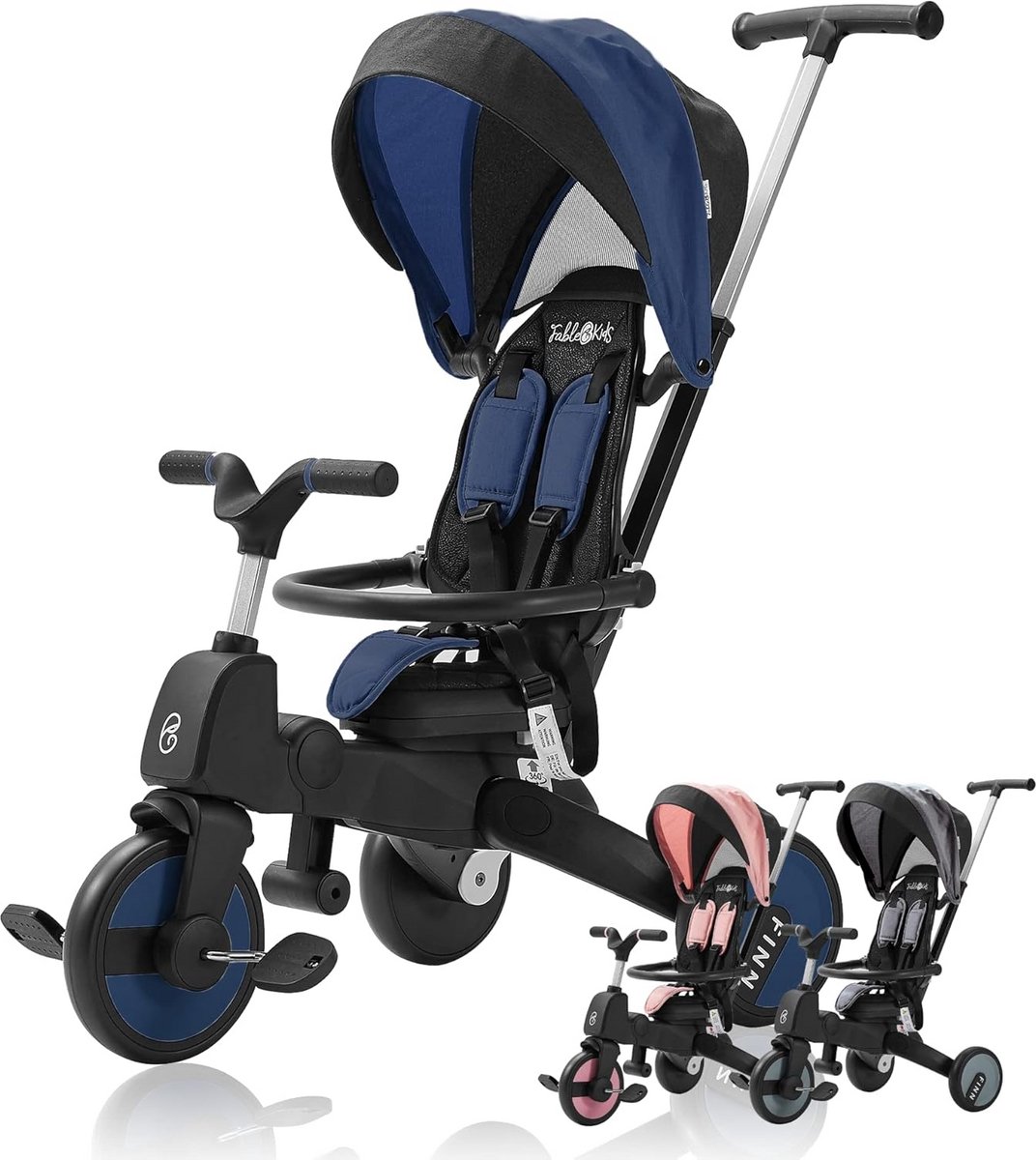 Multifunctionele 7-in-1 Driewieler voor Kinderen vanaf 18 Maanden - Veilig en Gemakkelijk te Gebruiken Driewieler kopen online