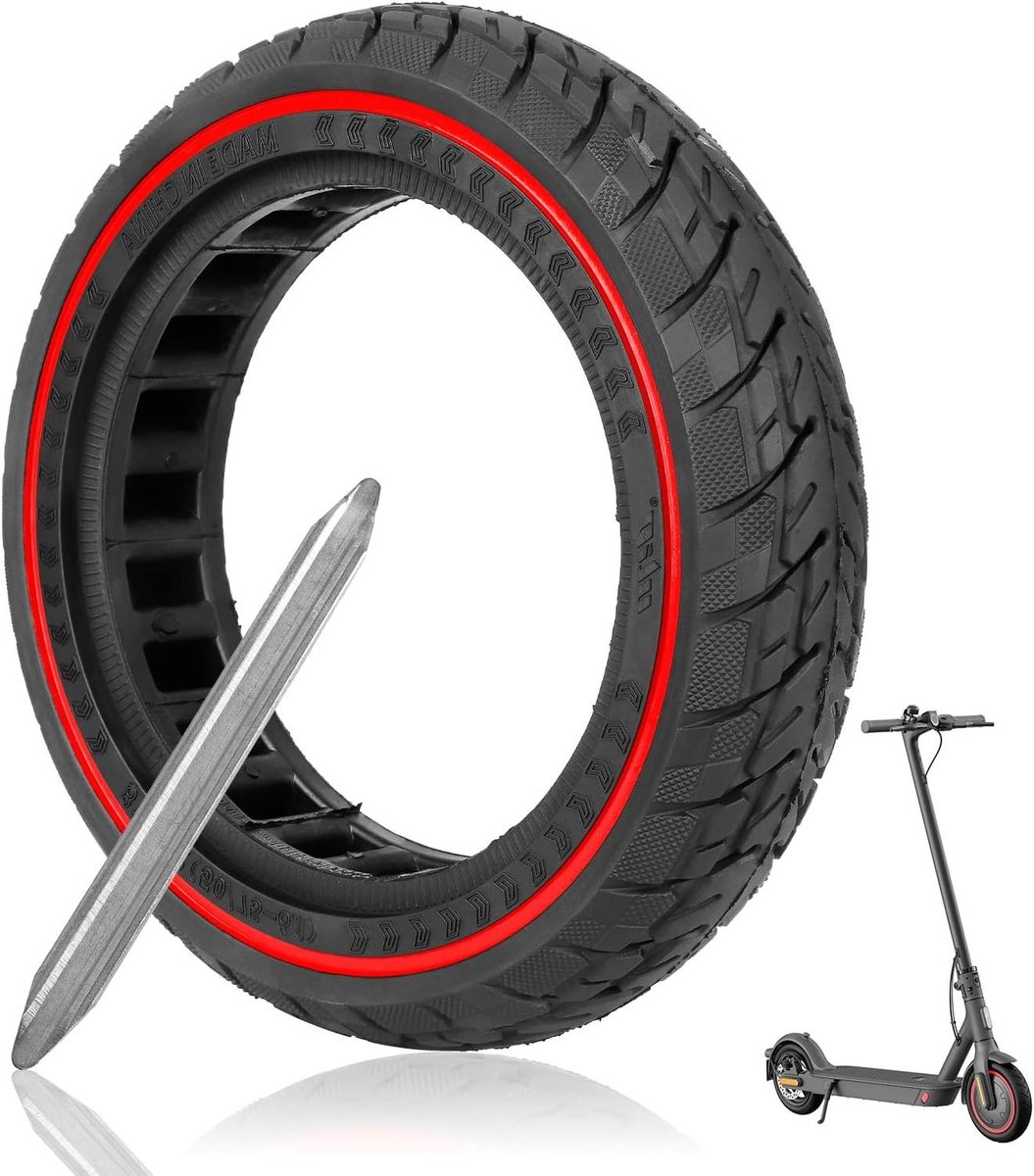 Nordivar - 8,5 inch Rubberen Banden voor Scooter - Vervanging voor Xiaomi M365 Pro Pro2 1S - Voor- en Achterwielen - 50/75-6.1 - Stevige Banden Buitenspeelvoertuigaccessoire kopen online