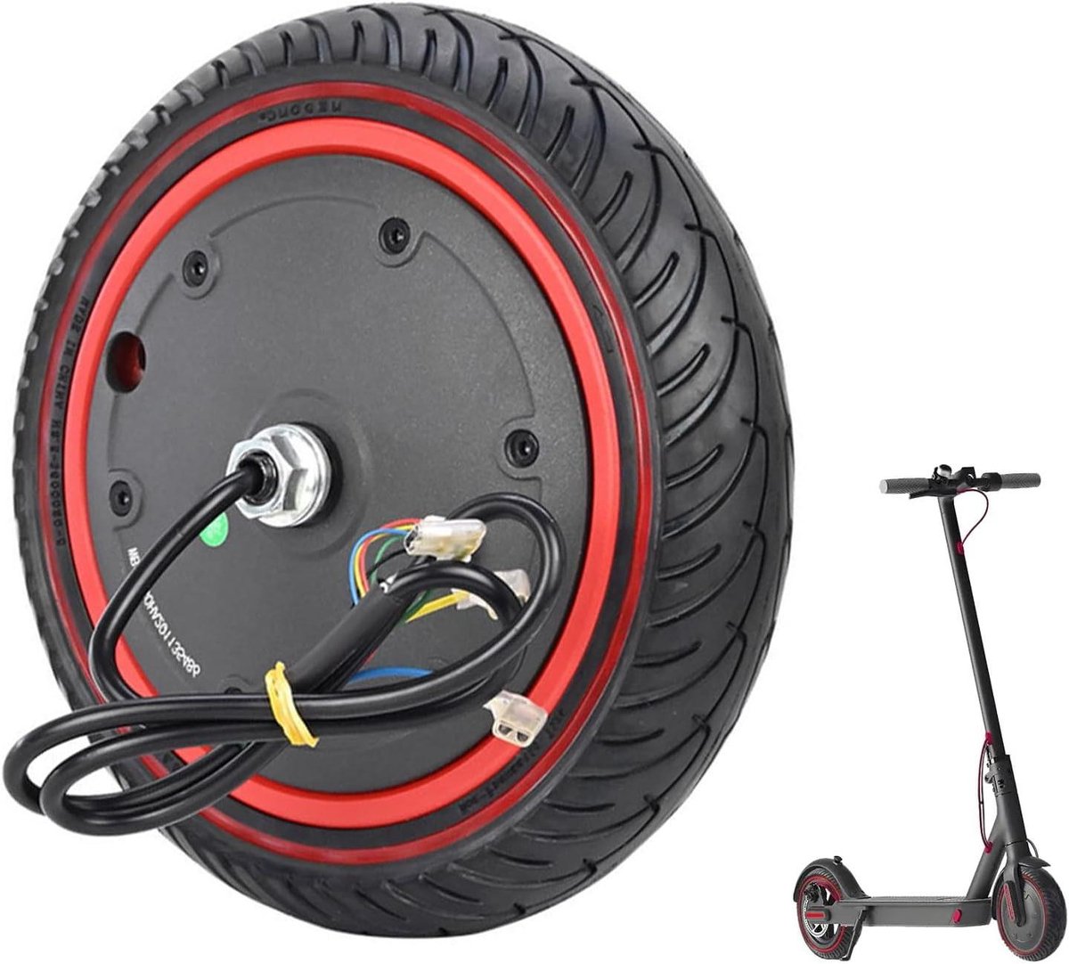 Nordivar - Elektrische Scooter Massief Rubberen Banden 8,5 Inch Geschikt voor Xiaomi Pro 2 M365 Pro 1S - Duurzame Banden scooter 8,5 inch Buitenspeelvoertuigaccessoire kopen online