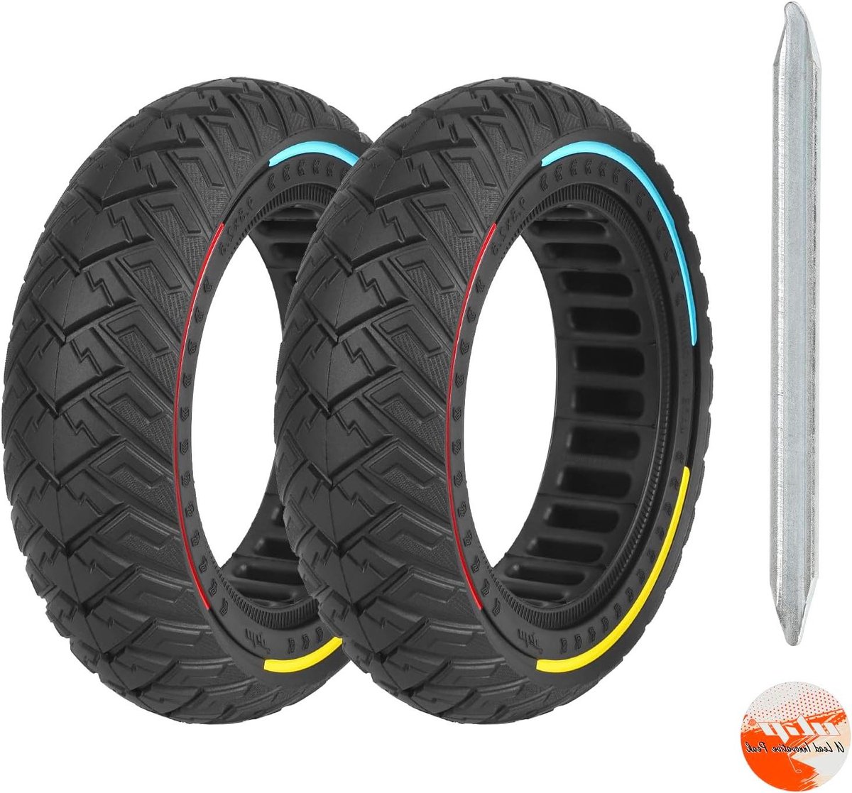 nordivar reservebanden voor elektrische step massieve banden set van 2 9 5 x 2 5 kwaliteit