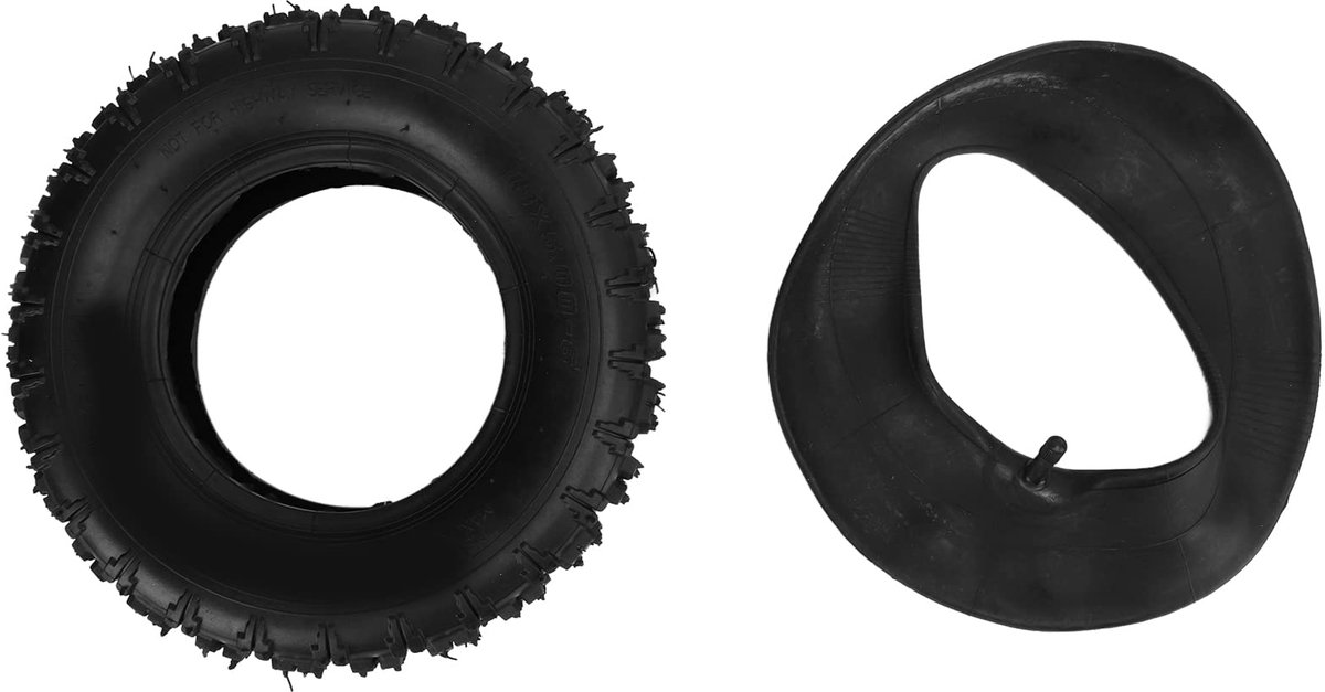 off road tyre 13 x 5 00 6 rubber inner and outer tyres with straight valve handle
