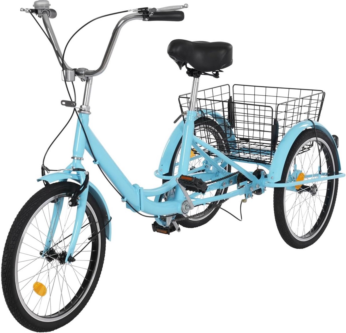 Opvouwbare 20 inch driewieler voor volwassenen en senioren Driewieler kopen online