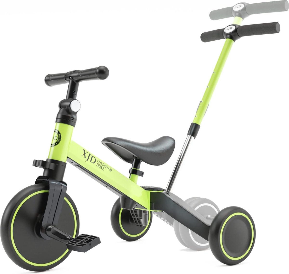 Opvouwbare Baby Driewieler met Pedalen, Verstelbare Zitting, Coole Verlichting en Duurzame Wielen voor Peuters Driewieler kopen online