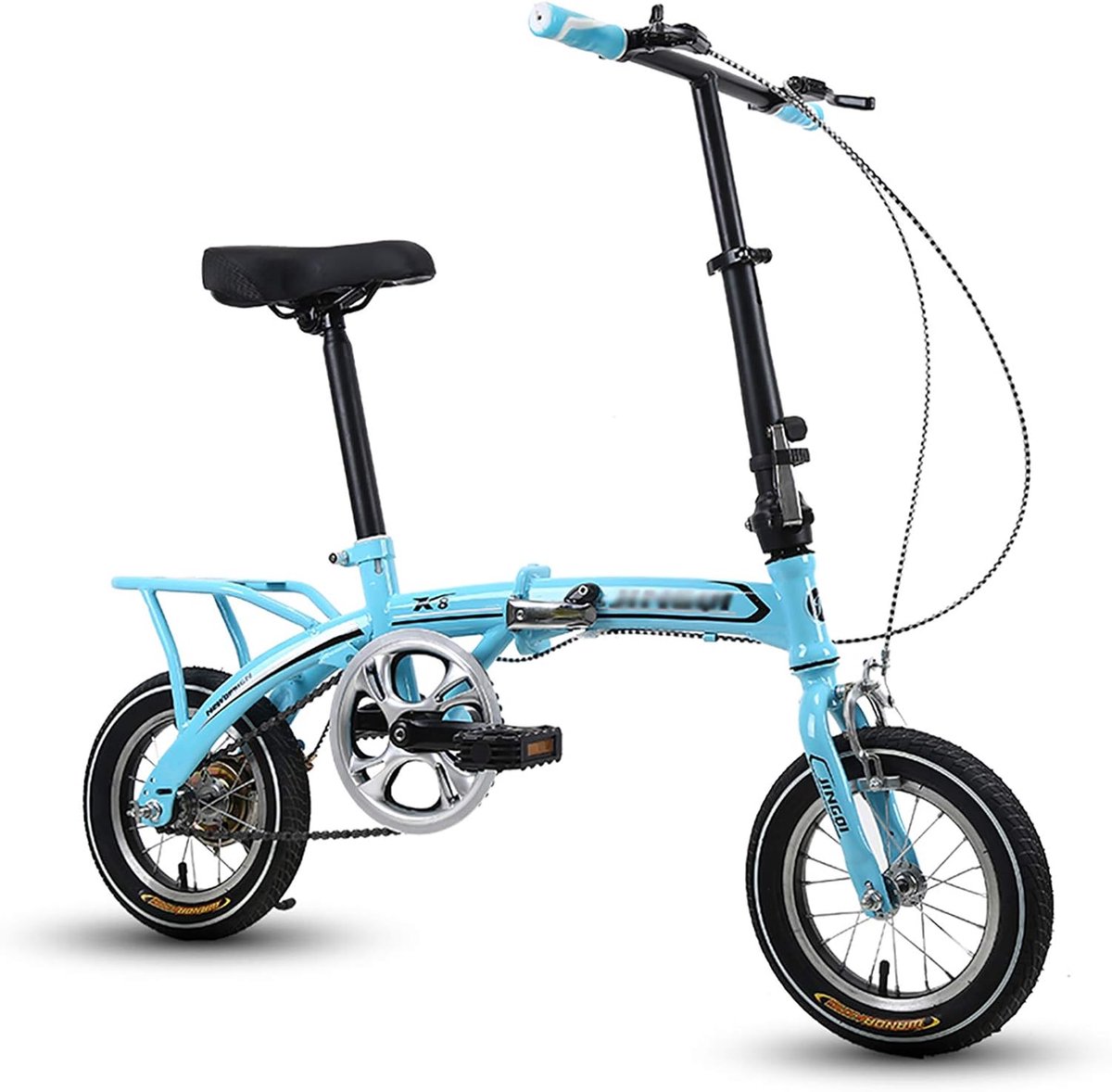 opvouwbare fiets voor volwassenen en kinderen lichtgewicht 12 inch mini fiets voor school en werk