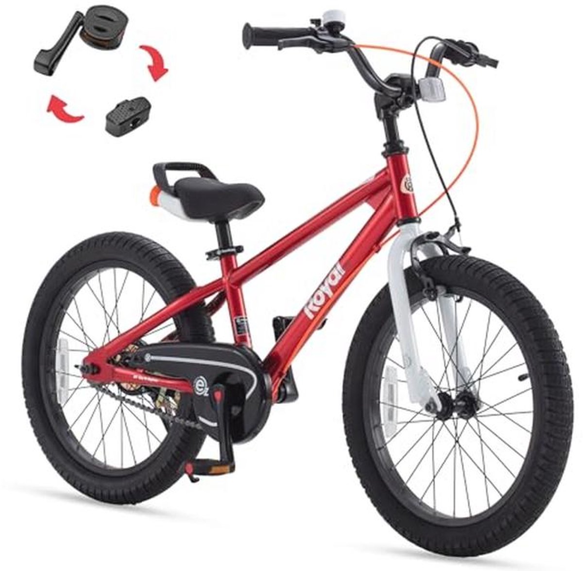 Peuterfiets 2-in-1 voor Beginners, Leren Fiets voor Kinderen van 3-5 Jaar - Balance to Pedal, Meerdere Kleuren Kinderfiets kopen online