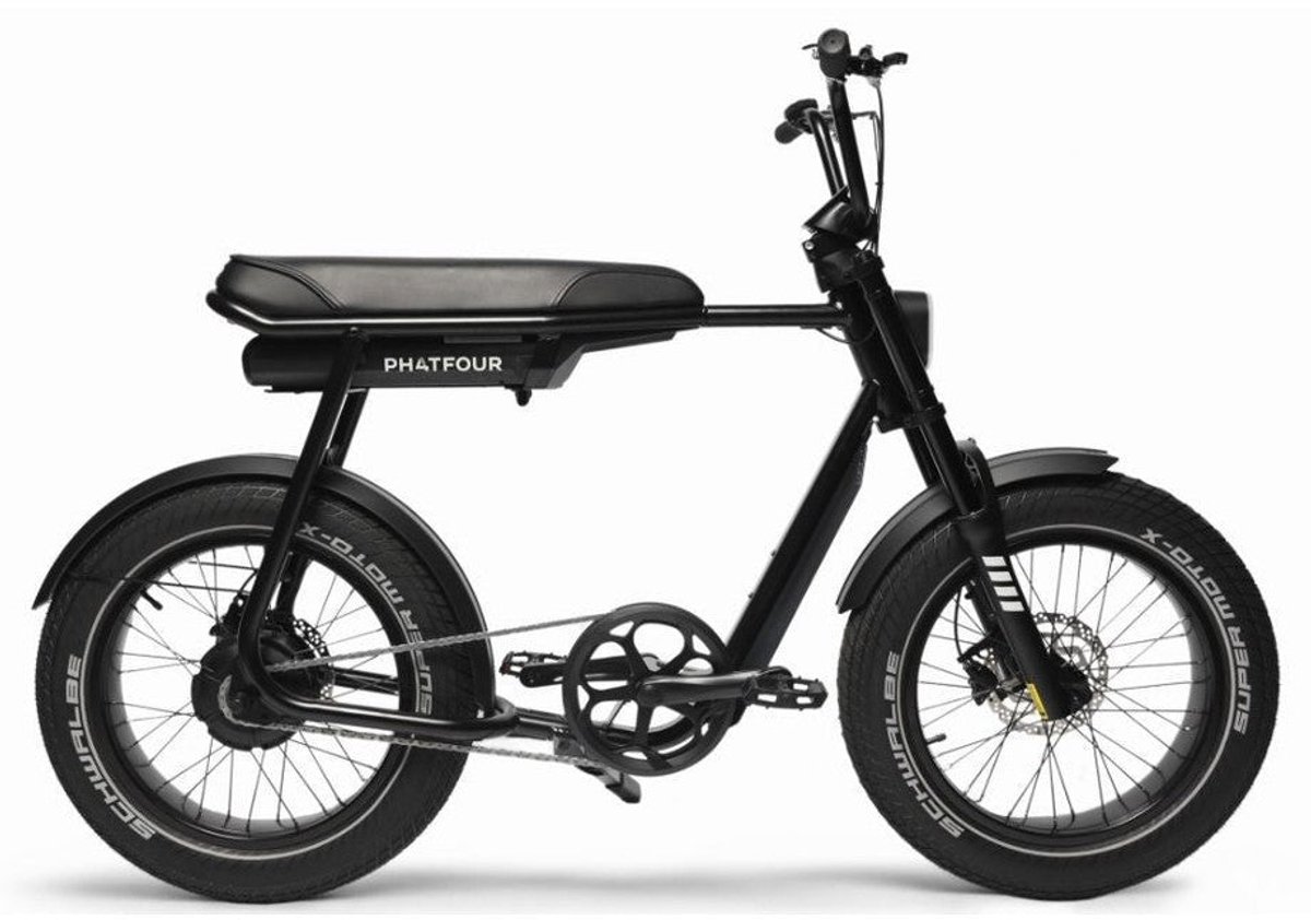 phatfour flxs zwart 522wh elektrische fatbike
