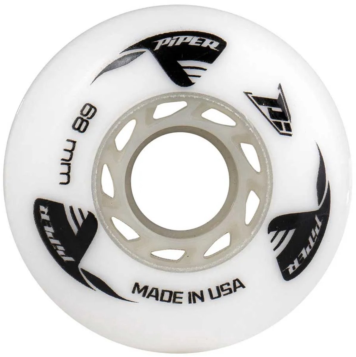 piper wheels fsk xfast schaatswielen 4 eenheden zilver 76 mm