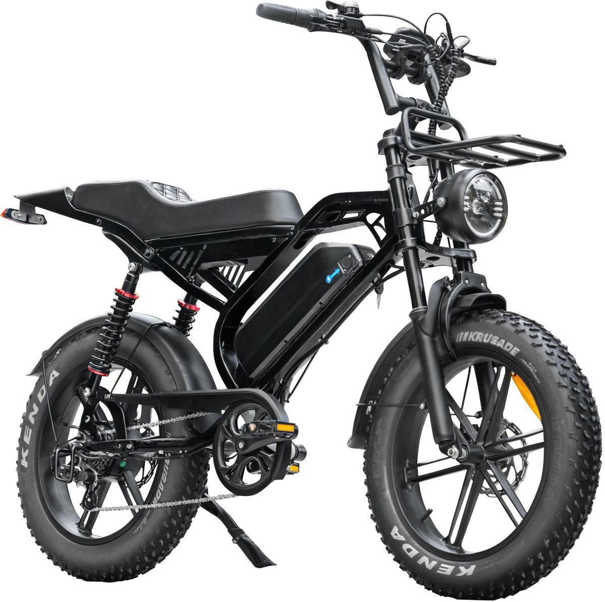 QmWheel S20 Pro – Fatbike – Zwart – Hydraulische Remmen Fiets (elektrisch) kopen online