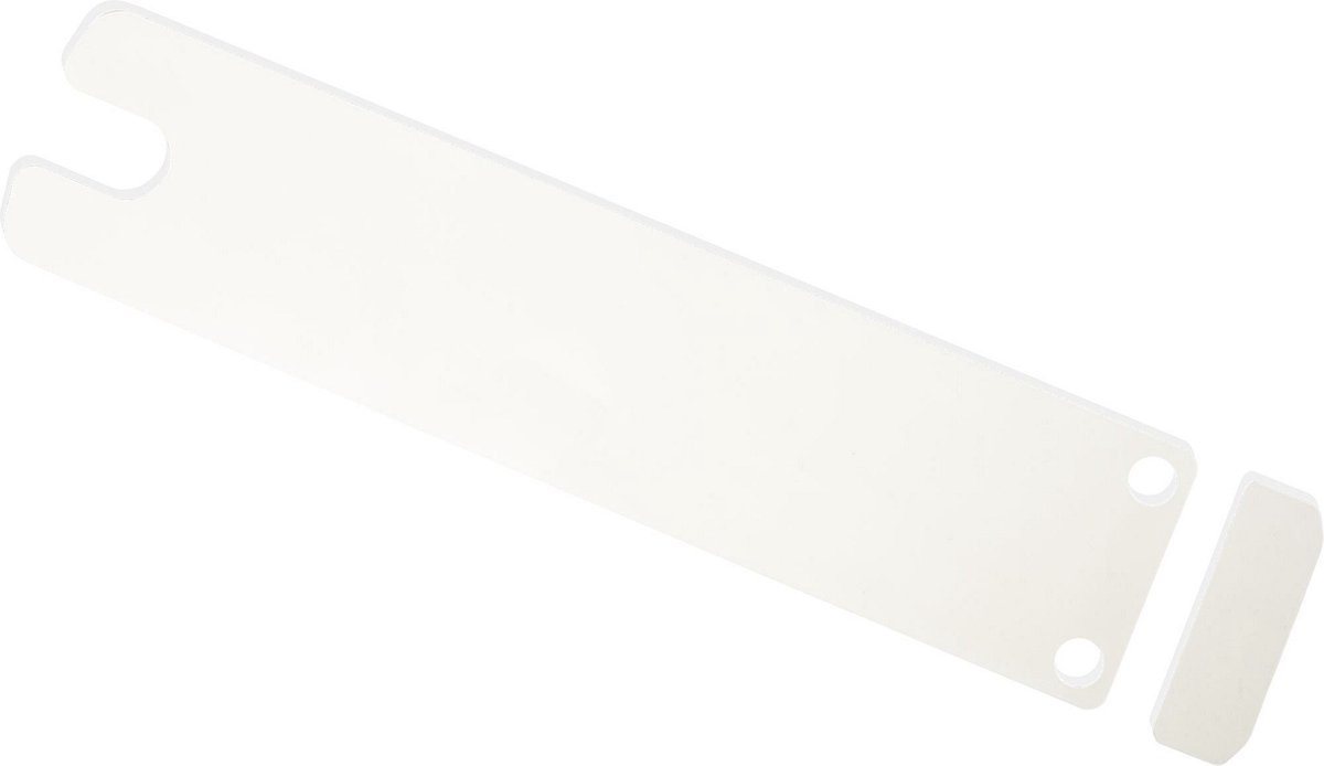 rfr protectie frame e bike carbon uv bestendig 4 mm dun 383 x 80 mm lxb transparant