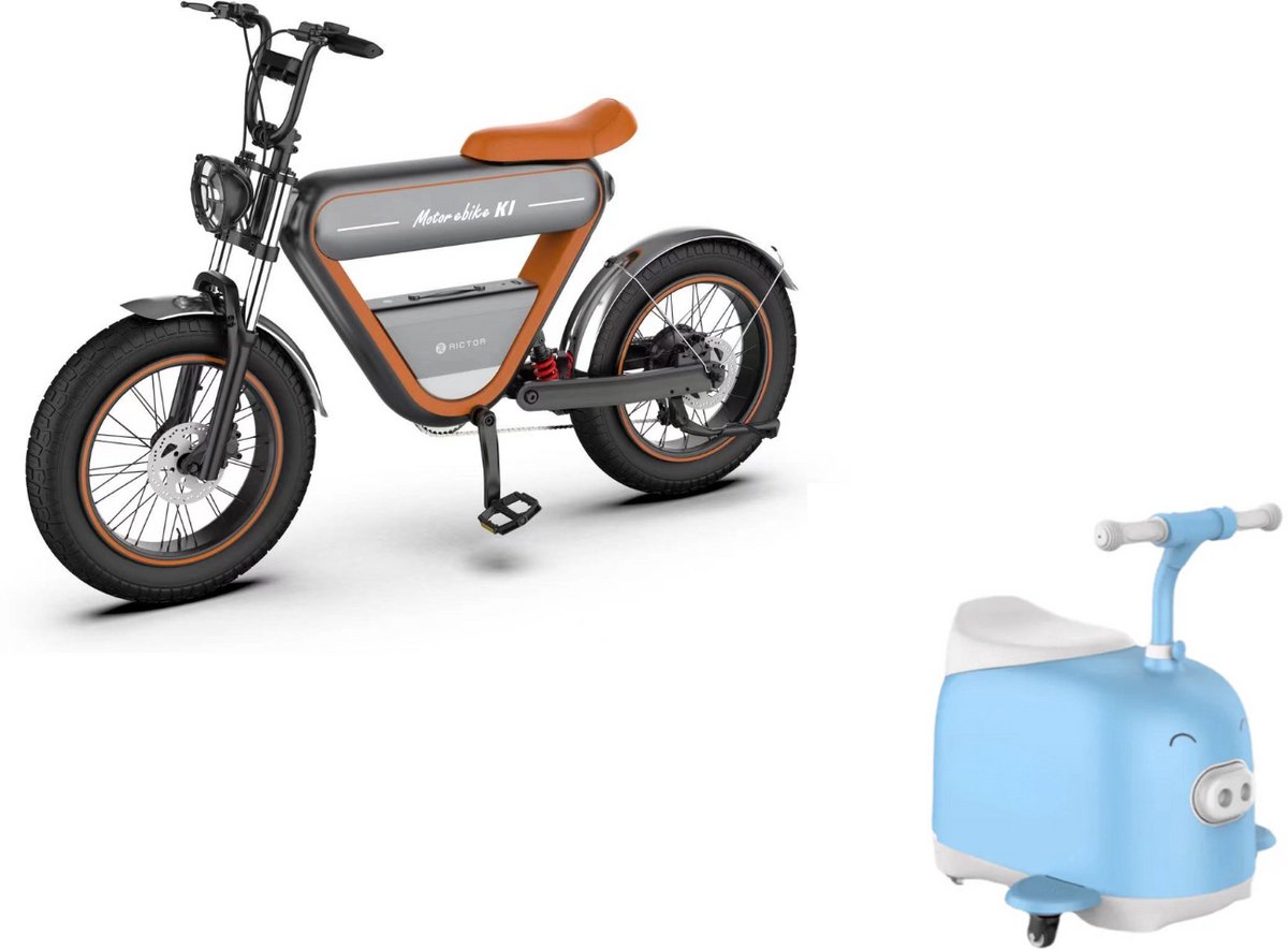 rictor k1 e bike 250w elektrische fiets met gps rictor c8 piggy elektrische kinderscooter speciaal voor gezin