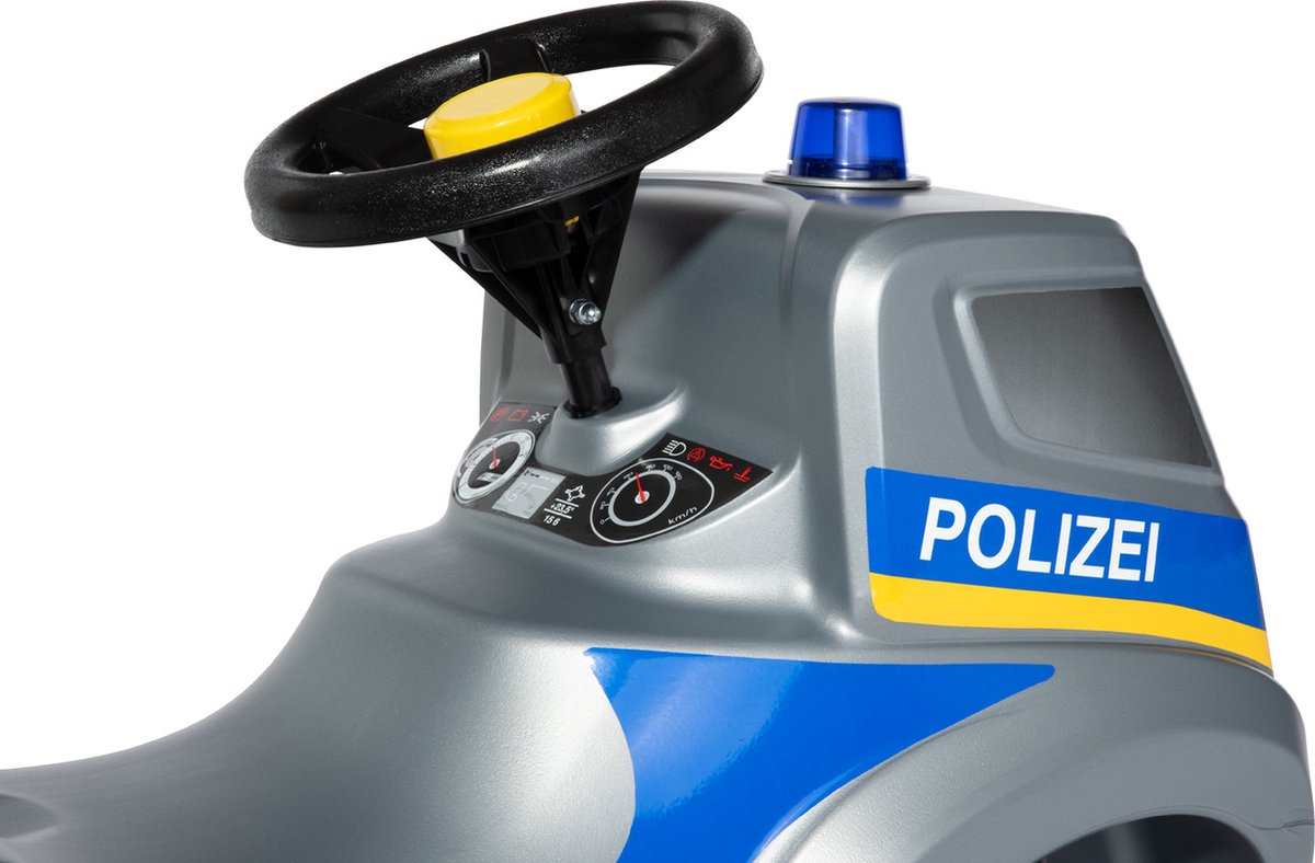 rolly toys 171101 ferbedotruck polizei politie loopauto licht en geluid