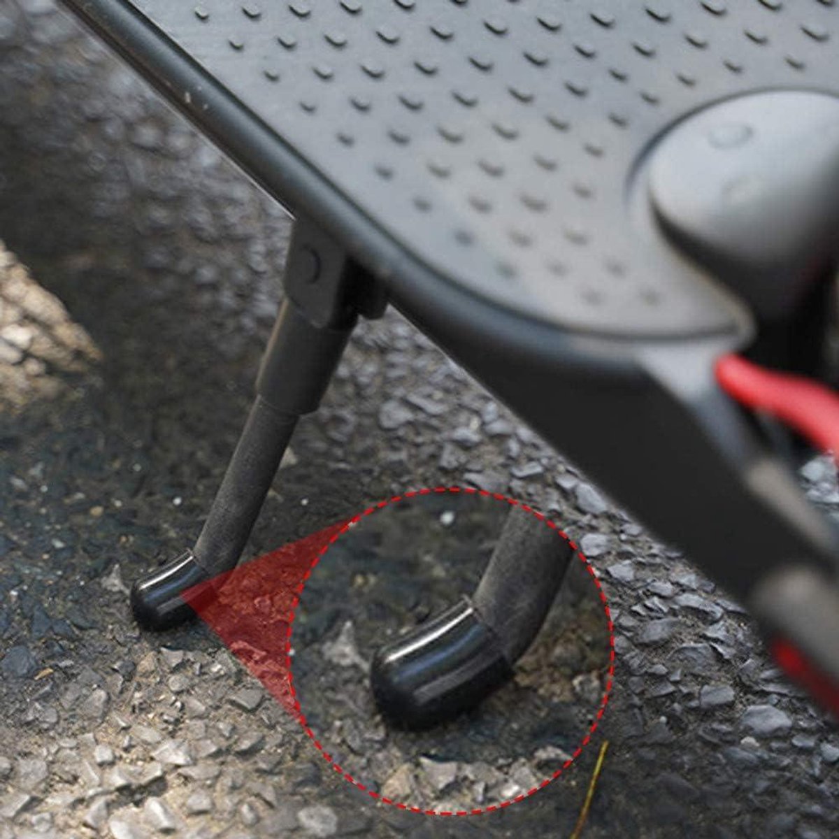 Ronte - Beschermhoes voor Elektrische Step | Met Steun en Ondersteuning, Set van 4 stuks in Zwart en Rood Buitenspeelvoertuigaccessoire kopen online