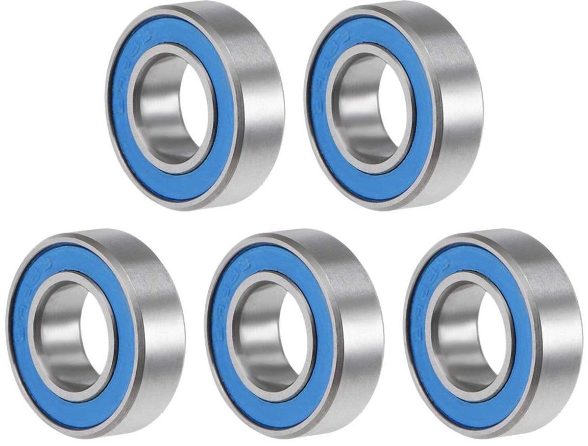 ronte kogellagers abec 3 voor skateboards en rollerblades set van 5 lagers