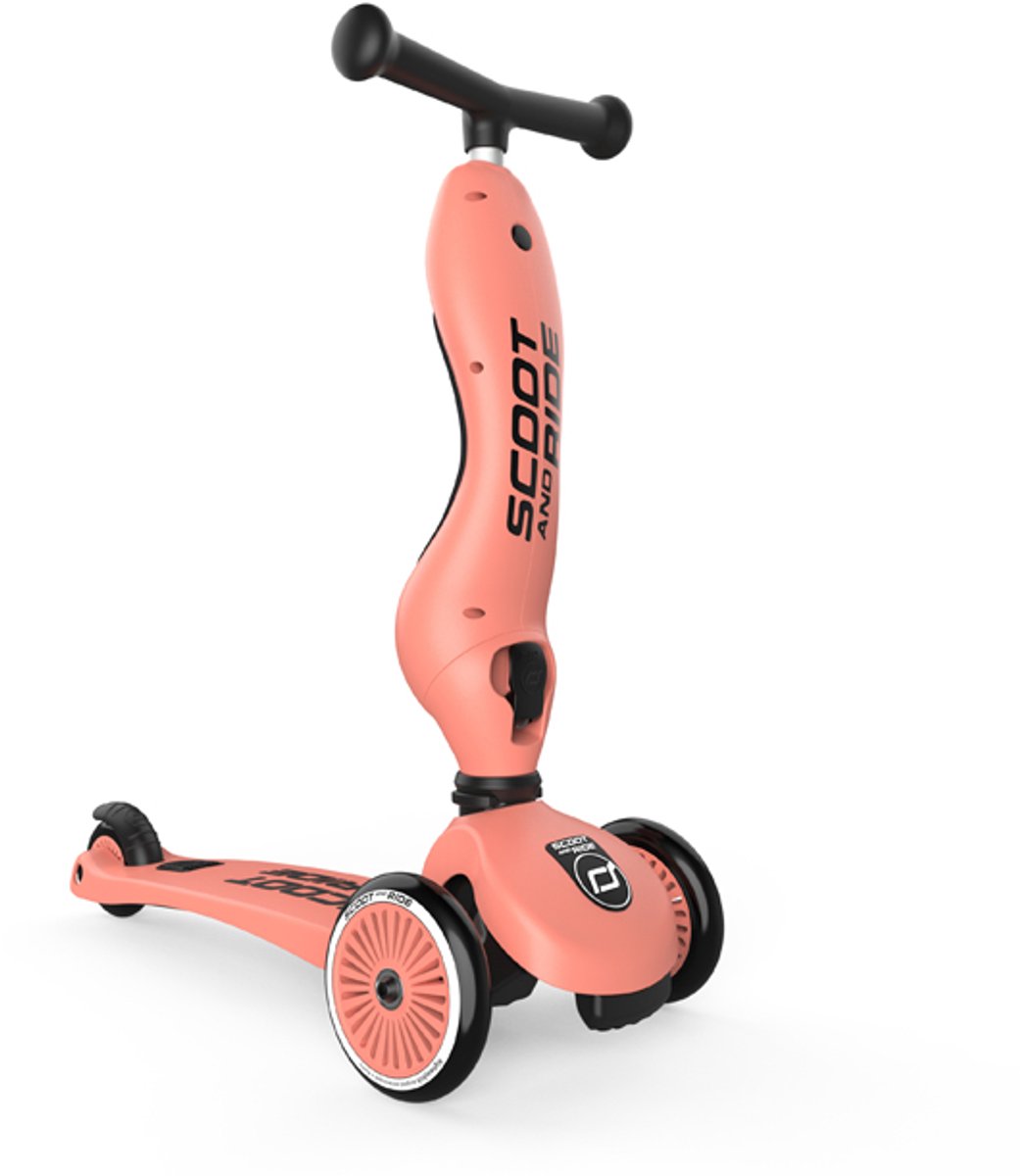Scoot and Ride - Highwaykick 1 - loopfiets - kinderstep - Peach Step kopen online