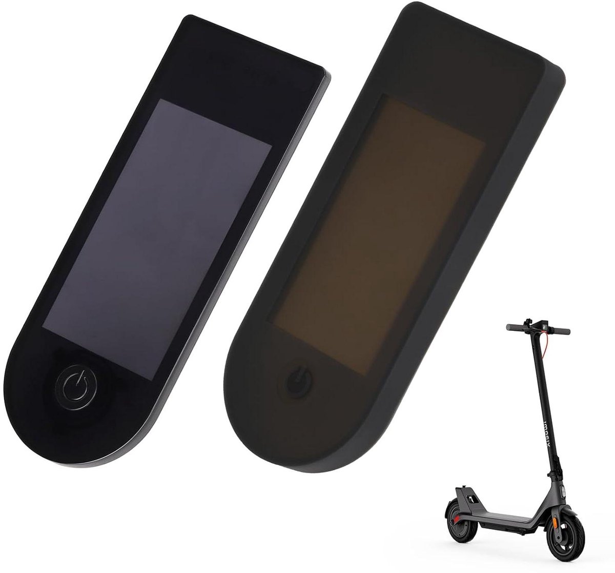 scooterdashboardhoes vervangende afdekking voor dashboarddisplay elektrische step beschermhoes xiaomi 4 lite 2nd gen zwart