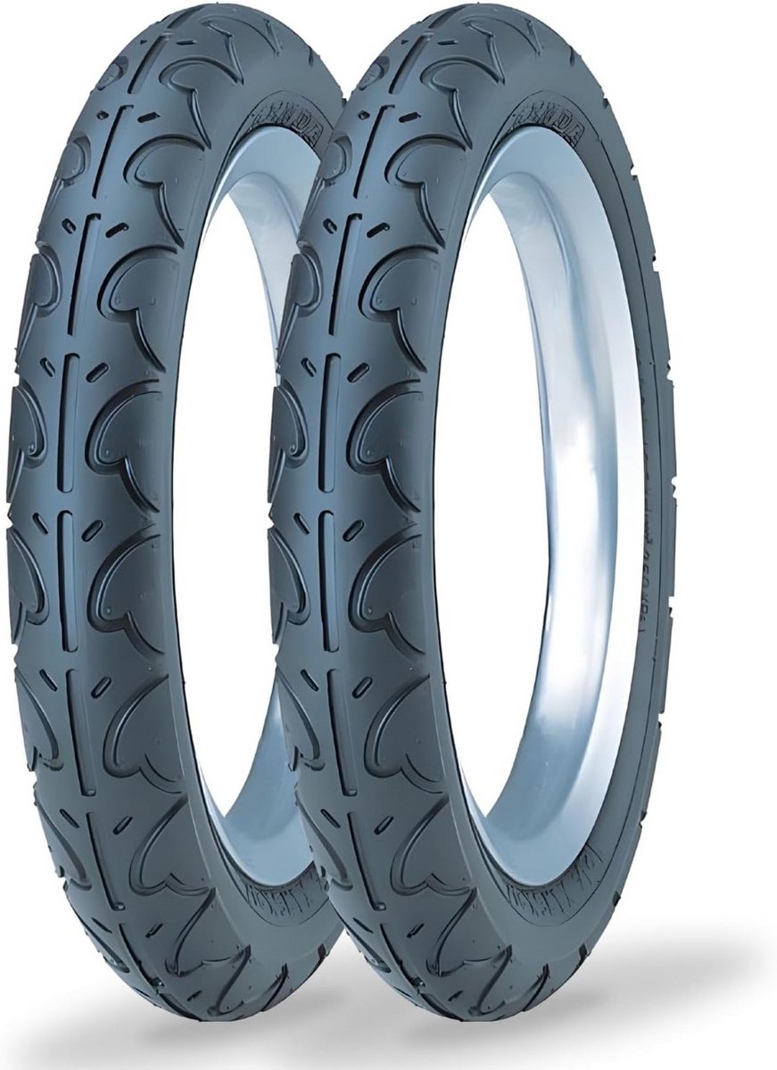 Set van 2 Fietsbanden 12,5 Inch voor Kinderfiets, Scooter en Loopfiets Kinderfiets kopen online