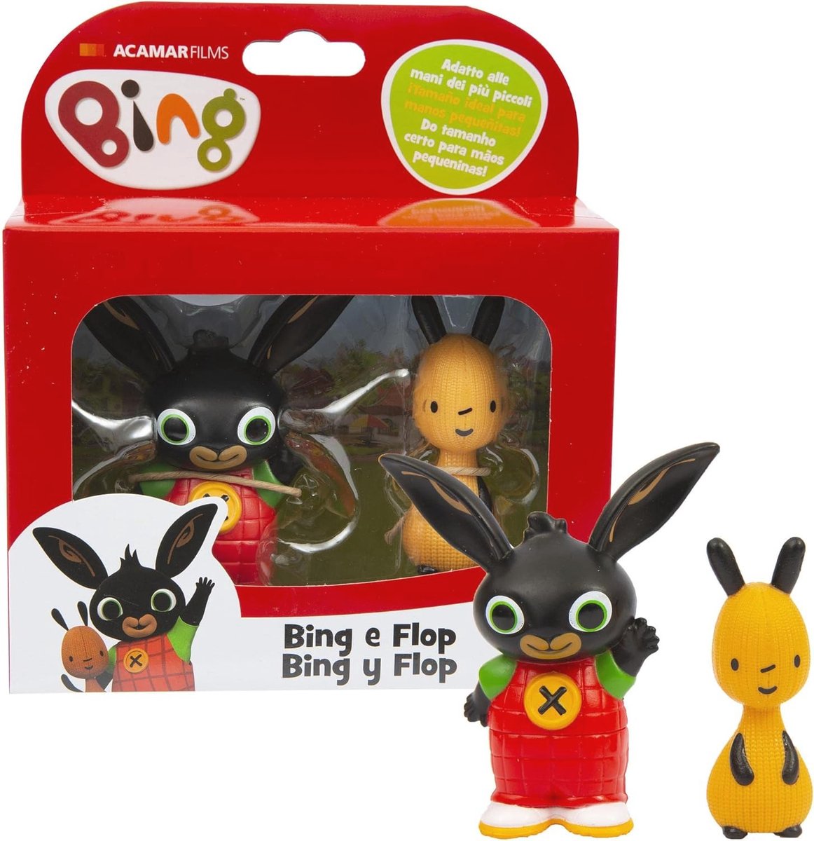 set van 2 minifiguren voor peuters ideaal voor verzamelingen en spelletjes