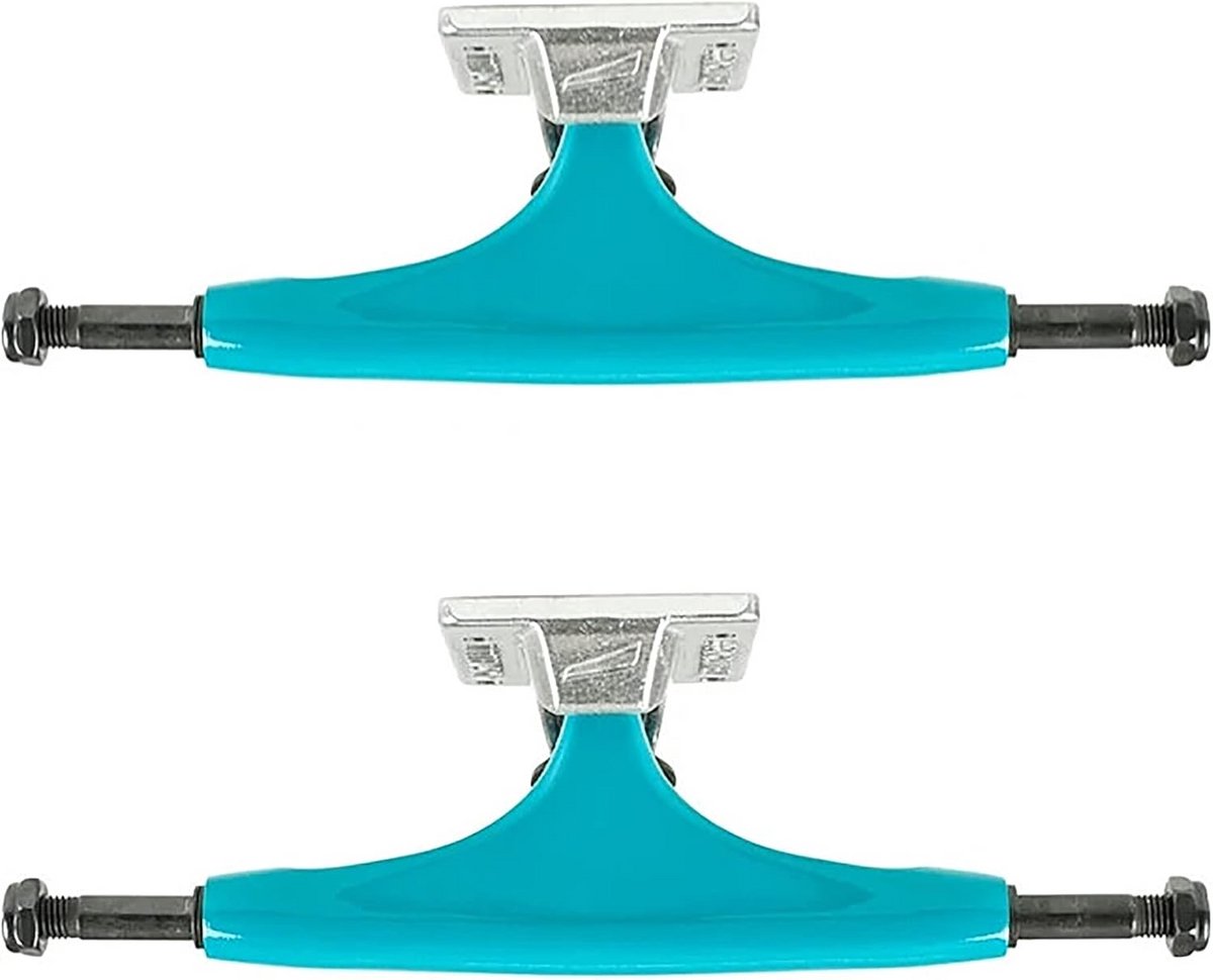 skateboard trucks set 5 0 inch hanger teal zwart duurzame legering voor 7 7 inch board