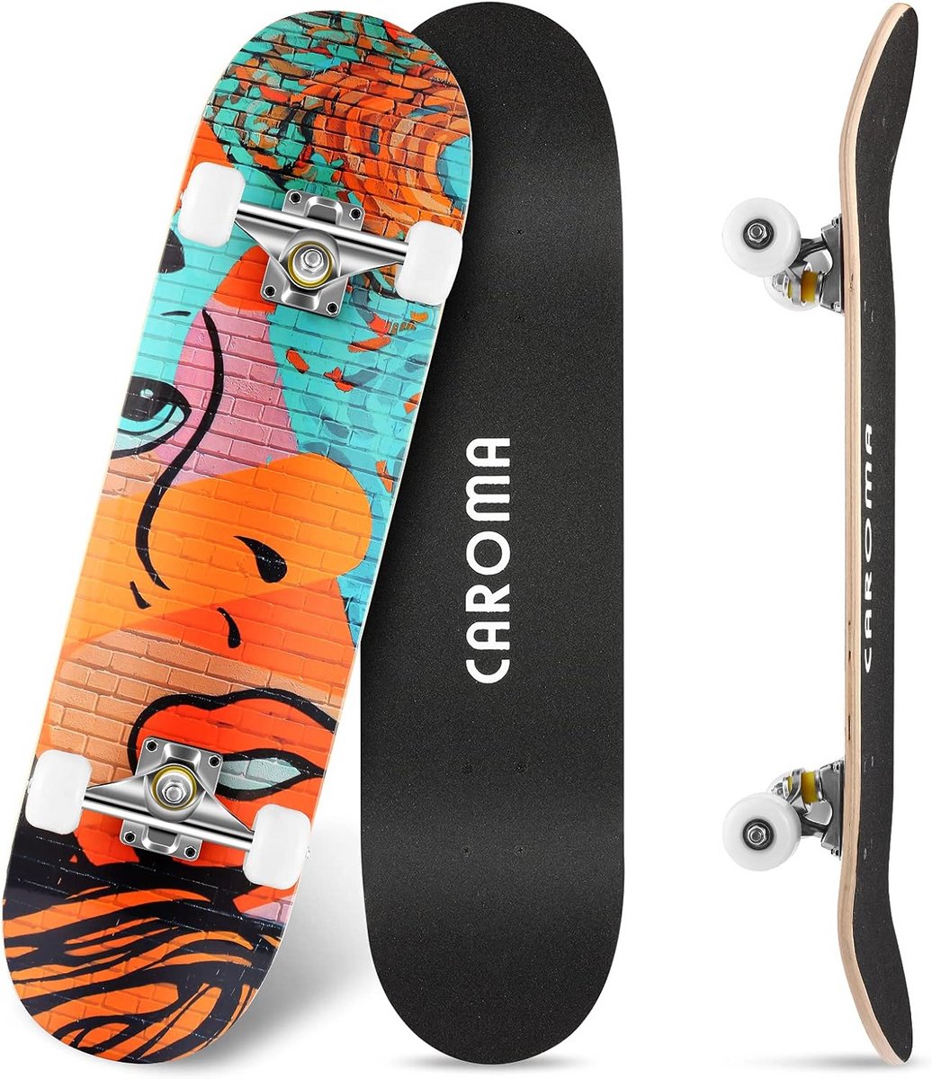 skateboard voor beginners stevige maple hout en aluminium legering