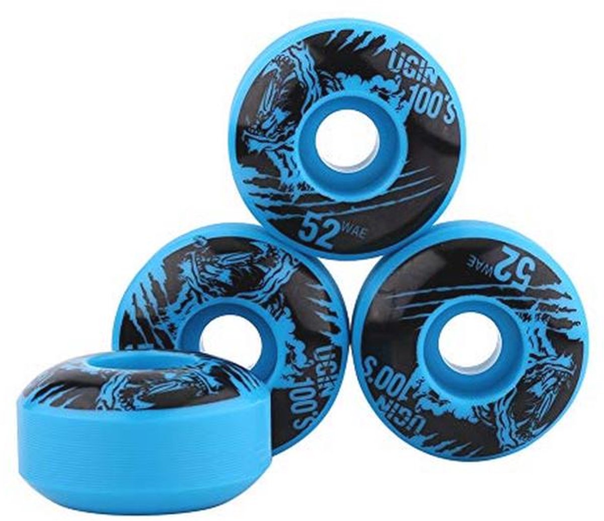 Skateboard Wielen 4 Stuks Hoogwaardige PU 52mm x 30mm voor Basic Skateboarden Skateonderdeel kopen online