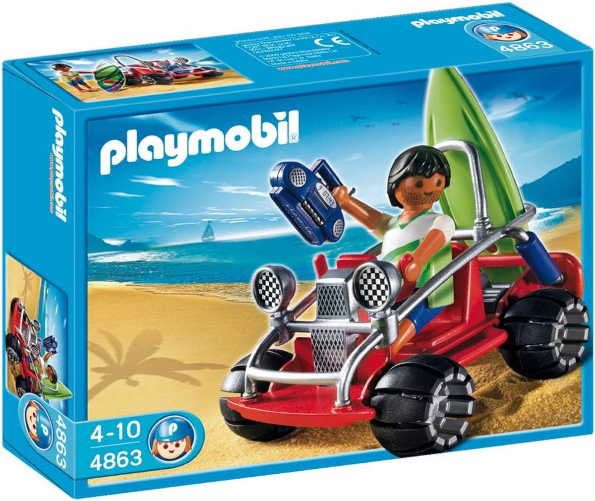 speelgoed strandbuggy met accessoires voor veel speelplezier