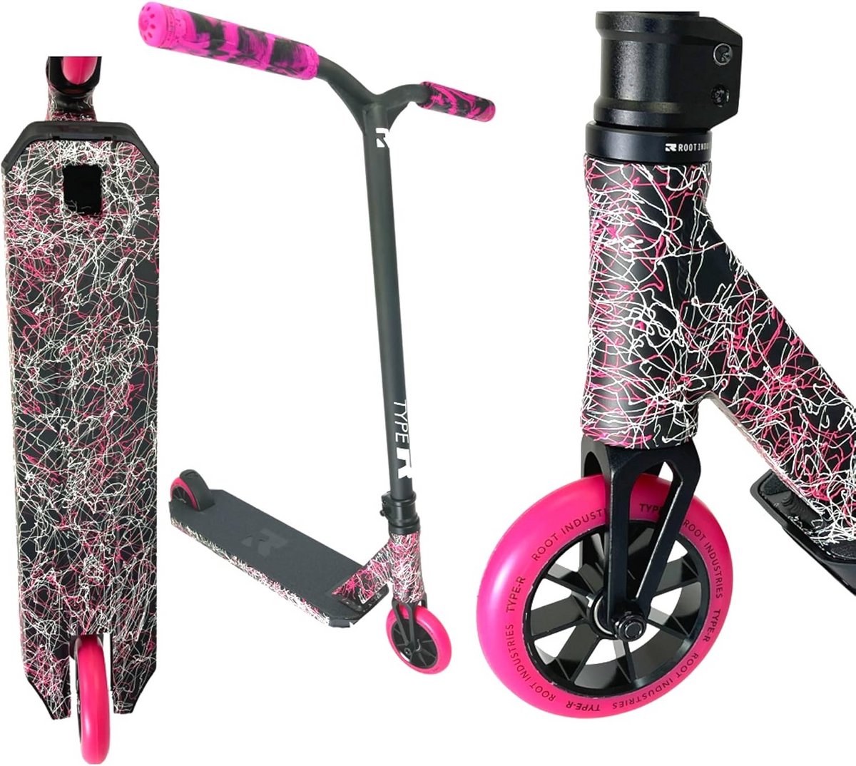 stuntstep voor tricks en park hoogte 82 5 mm