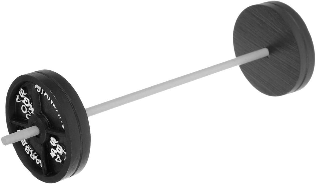 Supvox Barbell Dollhouse Accessories Decorative Fitness Model for Dollhouse Sports Lovers Unique for Fitness Lovers for Creative Lovers Skateonderdeel kopen online