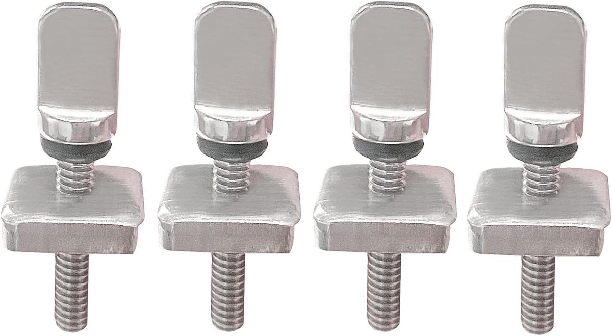 surfplank vinschroeven set van 4 roestvrij staal voor longboard sup en peddelplank