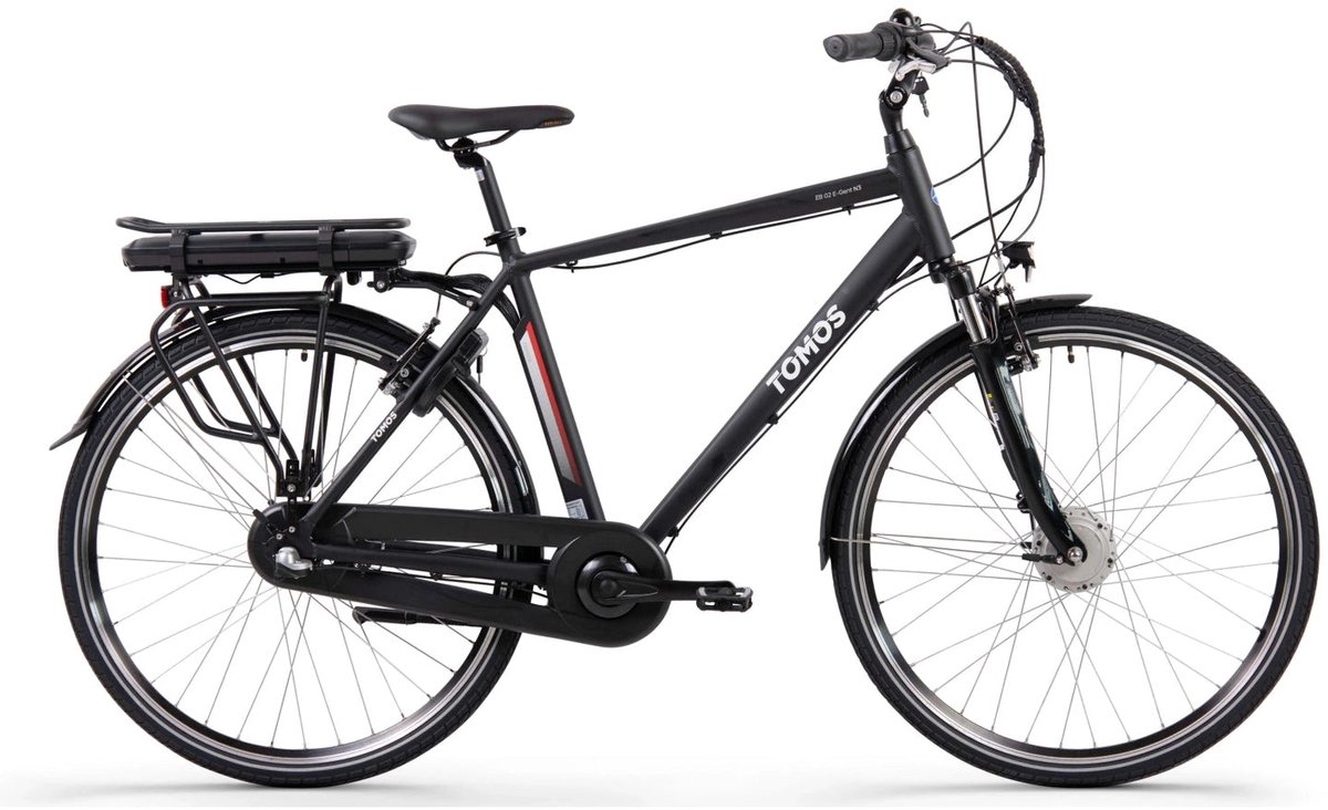 Tomos EB 02 E-Gent N3 – Elektrische Herenfiets – 28 inch – Ananda Voorwielmotor – Shimano Nexus 3 Versnellingen – 468 Wh Accu Fiets (elektrisch) kopen online