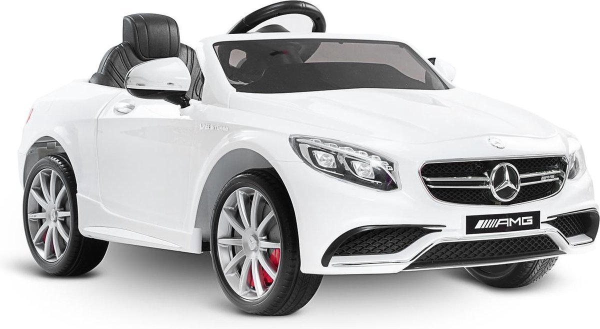 toyz ride on accuvoertuig mercedes amg s63 white