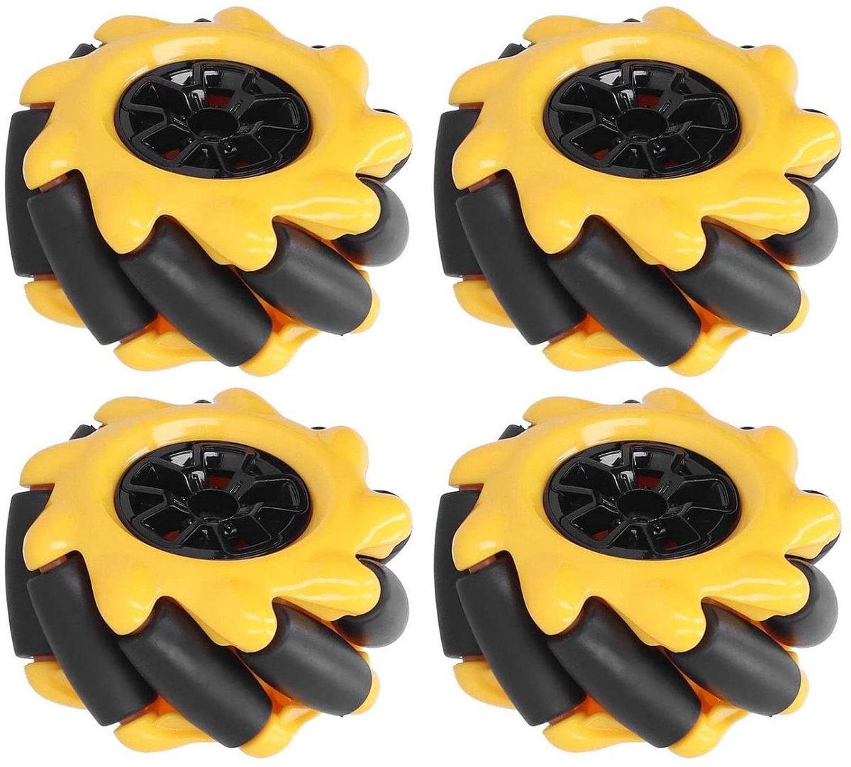 TTGoods - Wielen voor omnidirectionele robotauto, onderdelen en accessoires DIY speelgoed - 8mm - 48mm (2 paar) Buitenspeelvoertuigaccessoire kopen online