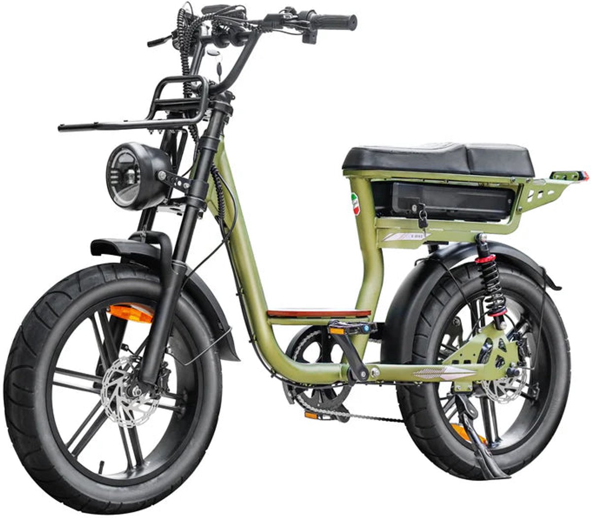 v20 comfort fatbike groen 2026