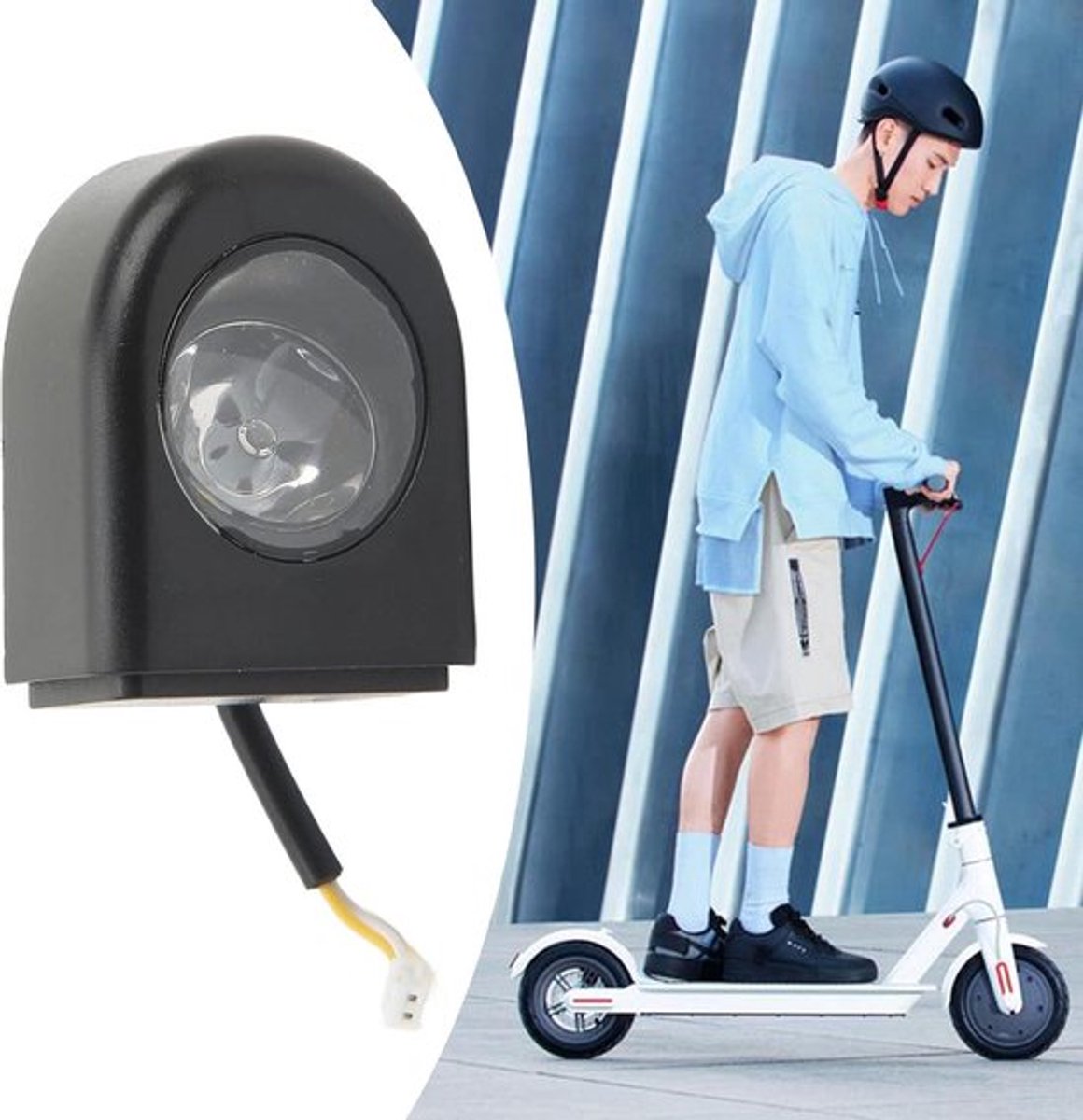 vervangen van de koplamp voor xiaomi m365 en m365 pro elektrische scooters