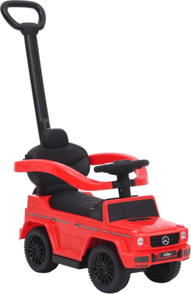 vidaXL Duw-loopauto Mercedes Benz G63 rood Loopauto kopen online
