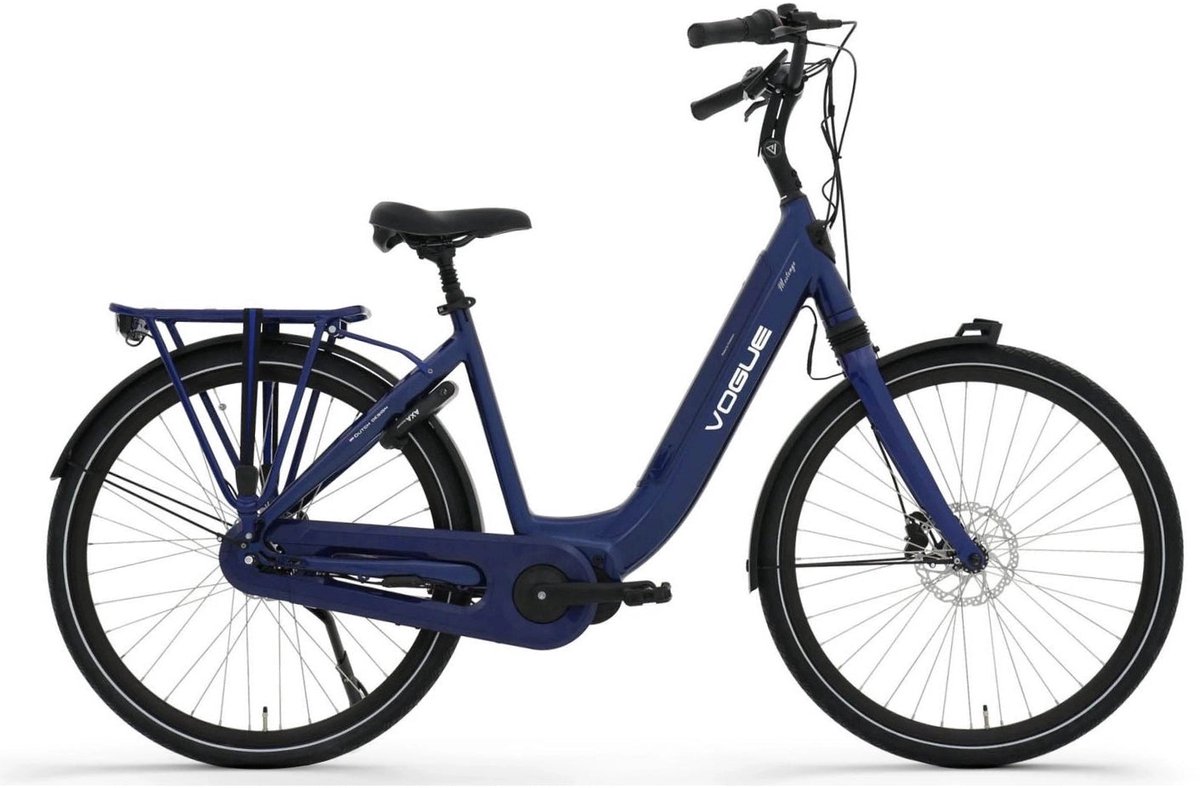 vogue mestengo 46cm elektrische fiets hydraulische remmen met middenmotor donker blauw