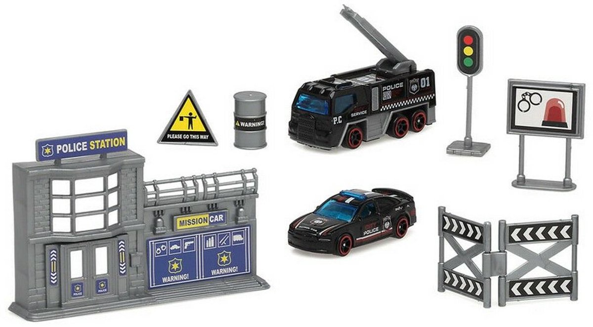 Vrachtwagen City Rescue Blauw 24 x 15 cm 1:64 Buitenspeelvoertuigaccessoire kopen online