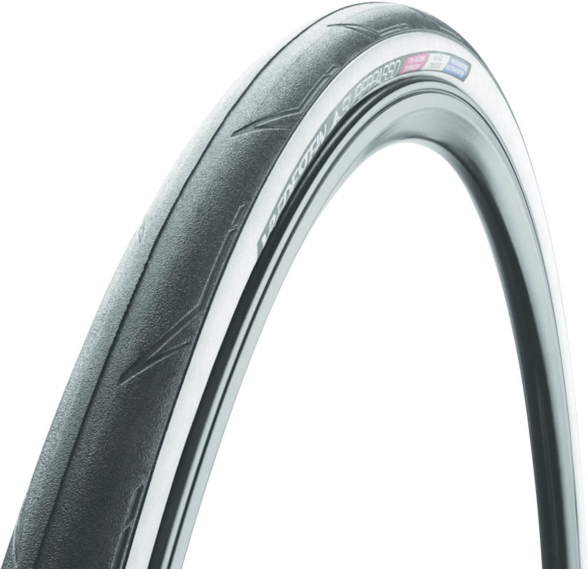 Vredestein Superpasso Racefiets Buitenband - Zwart/Wit | 25mm Fietsband kopen online