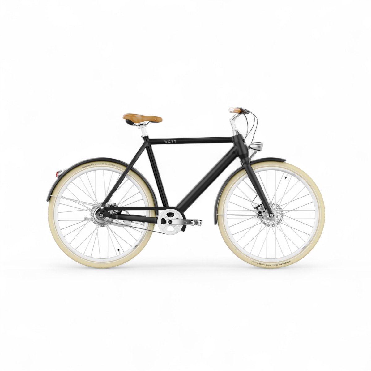 WATT E-bike Dublin - Medium 50 cm – Elektrische Fiets – Zwart – 28 inch – 250W – 36V Fiets (elektrisch) kopen online