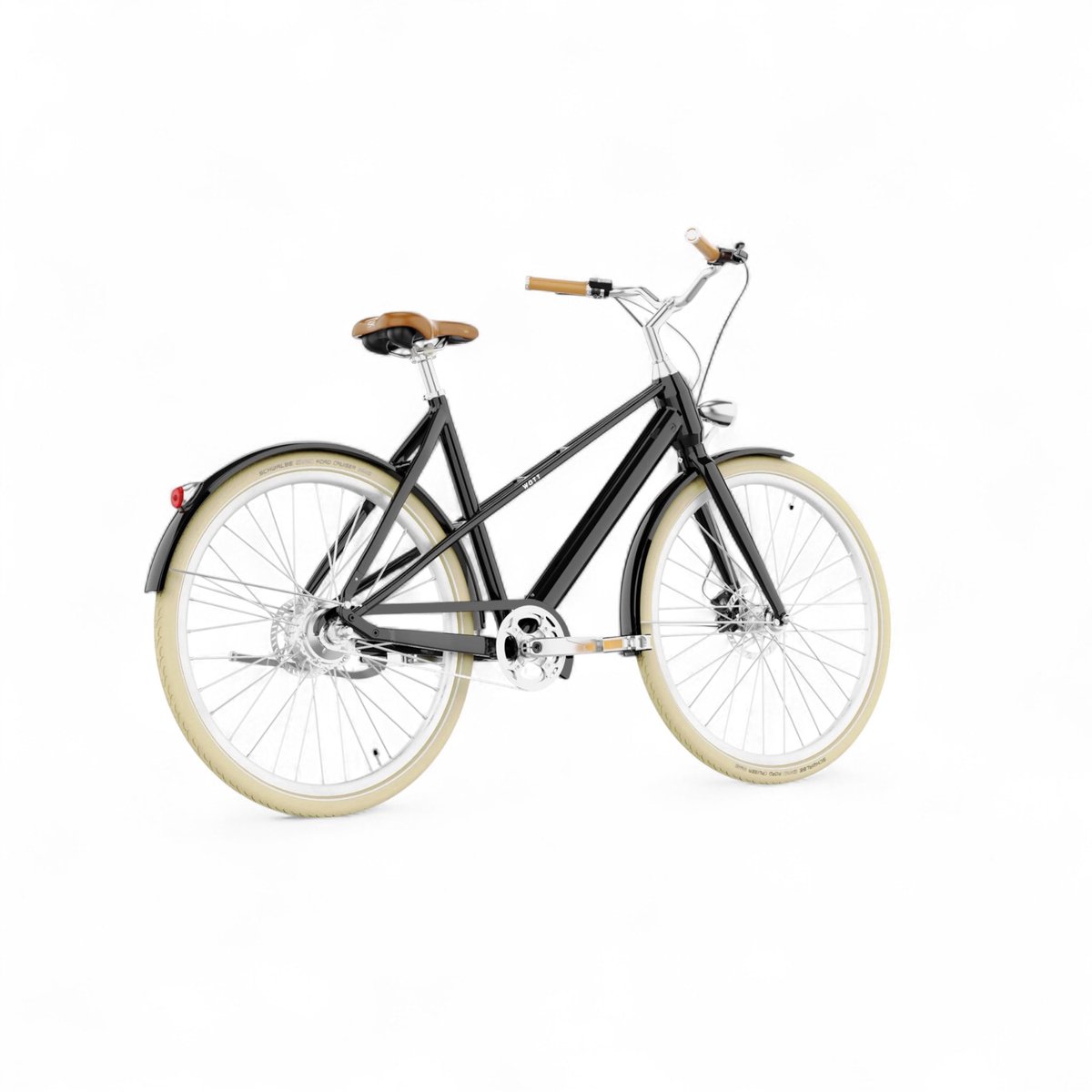 watt e bike valencia elektrische fiets zwart 28 inch 250w 36v shimano nexus 7 versnellingen actieradius 70 120 km frame 54 cm