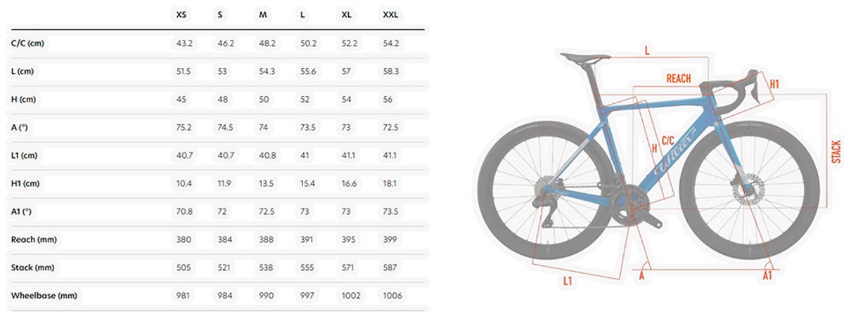 wilier filante sl 105 di2 2025 racefiets wit s