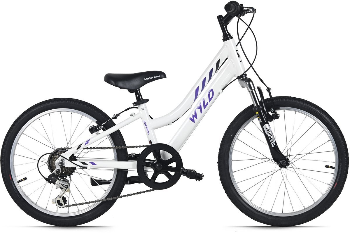wyld kinderfiets 20 mistral wit 6 versnellingen rh 27 cm vanaf 6 jaar